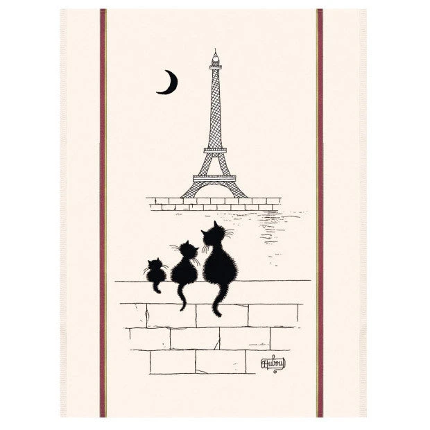 Chats Tour Eiffel Tea Towel By Winkler Torchons Et Bouchons 3 Chats Tour Eiffel Tea Towel By Winkler Torchons Et Bouchons