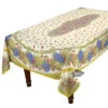 60x96" Rectangular Roses & Lavender Coated Cotton Tablecloth By Tissus Toselli -Kitchen Textiles 62d5af6a fad5 5d08 af61 5a39f7bc0ed6