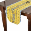 16x72" Lisa Yellow Acrylic-Coated Cotton Provence Table Runner By Le Cluny -Kitchen Textiles bc7eba3d 127f 5015 b1e6 bee6bd604132