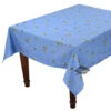 60x138" Rectangular Clos Des Oliviers Blue All-Over Acrylic-Coated Cotton Tablecloth By L'Ensoleillade 2 60x138" Rectangular Clos Des Oliviers Blue All-Over Acrylic-Coated Cotton Tablecloth By L'Ensoleillade -Kitchen Textiles clos des oliviers blue coated cotton small square tablecloth all over sqw 88853ef9 3325 4cdb a60f f18231af8ccf