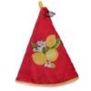 Round Terry Hand Towel Lemon Red By Coton Blanc -Kitchen Textiles coton blanc round terry towel cotton french lemon red sqw