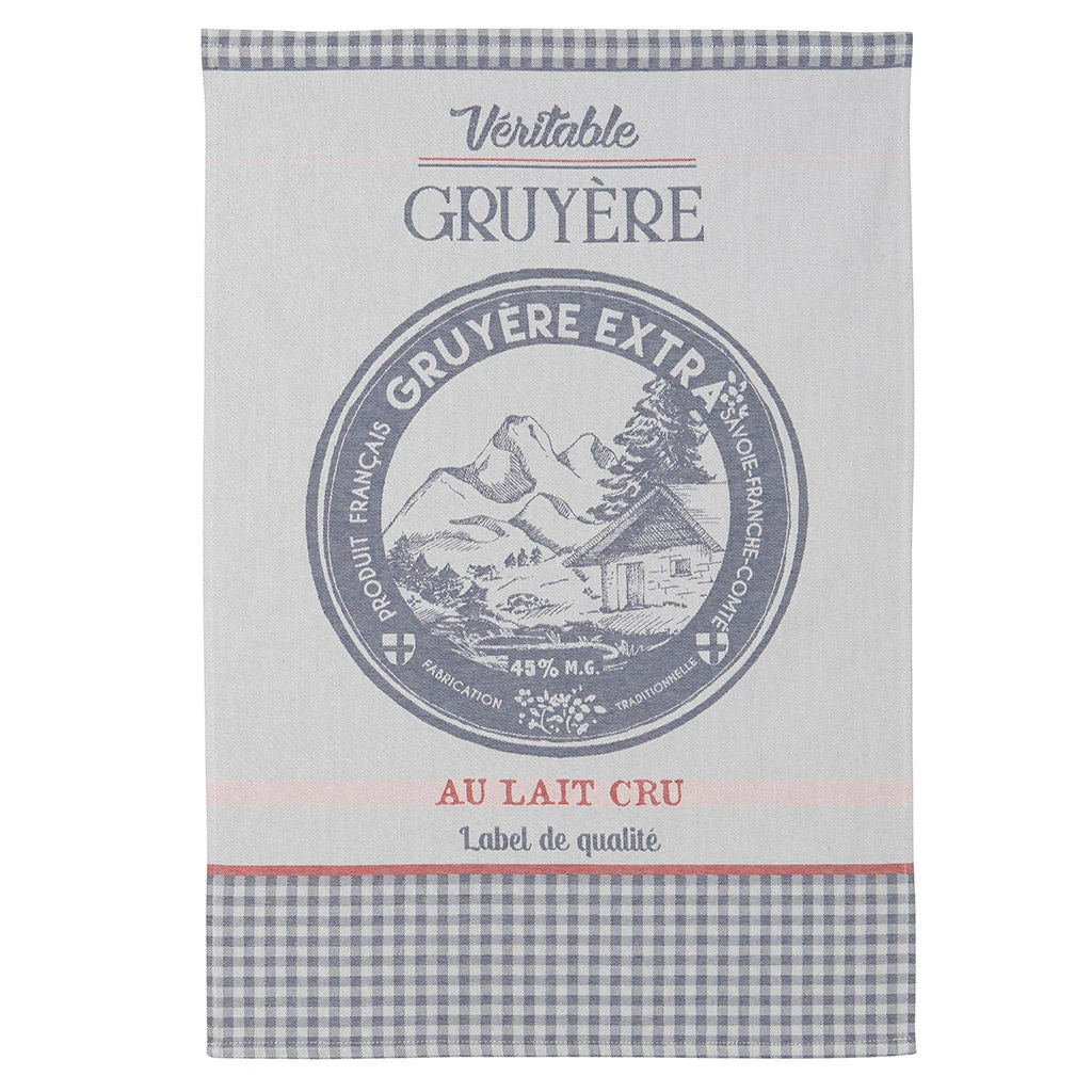 Veritable Gruyere Cheese French Jacquard Dish Towel By Coucke 3 Veritable Gruyere Cheese French Jacquard Dish Towel By Coucke