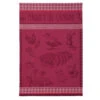 Duck Breast (Magret De Canard) French Jacquard Cotton Dish Towel By Coucke -Kitchen Textiles coucke french cotton jacquard dish towel magret de canard duck breast sq