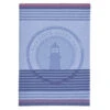 West Coast (Côte Ouest) French Jacquard Cotton Dish Towel By Coucke -Kitchen Textiles coucke french cotton jacquard dish towel west coast cote ouest lighthouse sq