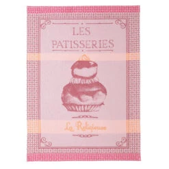 Religieuse French Jacquard Cotton Dish Towel By Coucke