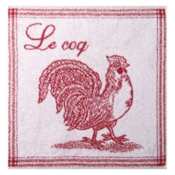 Le Coq Terry Square Towel By Coucke