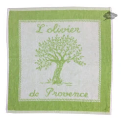 Olivier Amande Terry Square Towel By Coucke