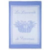 La Lavande De Provence Blue French Jacquard Dish Towel By Coucke -Kitchen Textiles coucke french towel lavande de provence blue sq