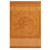 Cassoulet French Jacquard Cotton Dish Towel By Coucke -Kitchen Textiles coucke jacquard french tea kitchen dish towel cassoulet