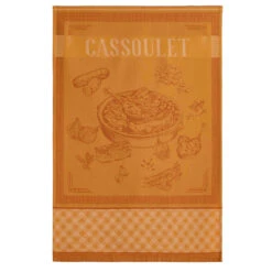 Cassoulet French Jacquard Cotton Dish Towel By Coucke
