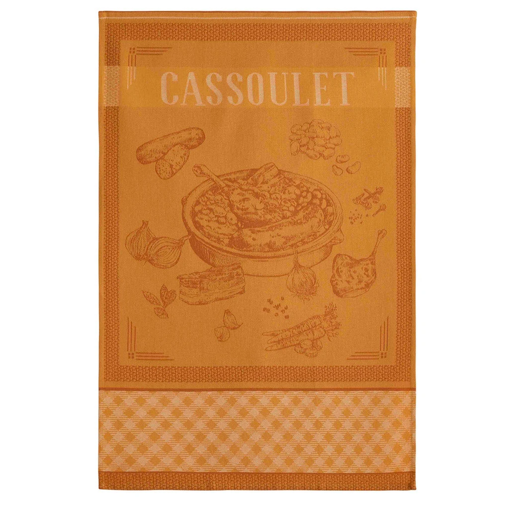Cassoulet French Jacquard Cotton Dish Towel By Coucke 3 Cassoulet French Jacquard Cotton Dish Towel By Coucke