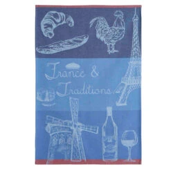 France & Traditions French Jacquard Cotton Dish Towel By Coucke
