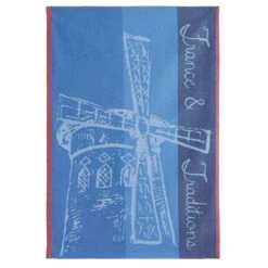 Moulin Rouge Paris French Jacquard Cotton Dish Towel By Coucke
