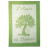 L'Olivier De Provence Amande French Jacquard Dish Towel By Coucke 2 L'Olivier De Provence Amande French Jacquard Dish Towel By Coucke -Kitchen Textiles coucke l olivier de provence french dish towel amande sq