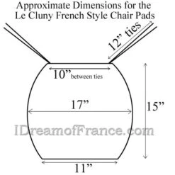 Lavender Yellow Acrylic-Coated Cotton French Style Chair Pad By Le Cluny 7 Lavender Yellow Acrylic-Coated Cotton French Style Chair Pad By Le Cluny -Kitchen Textiles french chair pads dimensions w dcfc9d79 14bd 4fb5 a0a3 2922e202d807