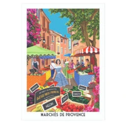 Provence Markets French Cotton Kitchen Towel By L'Ensoleillade