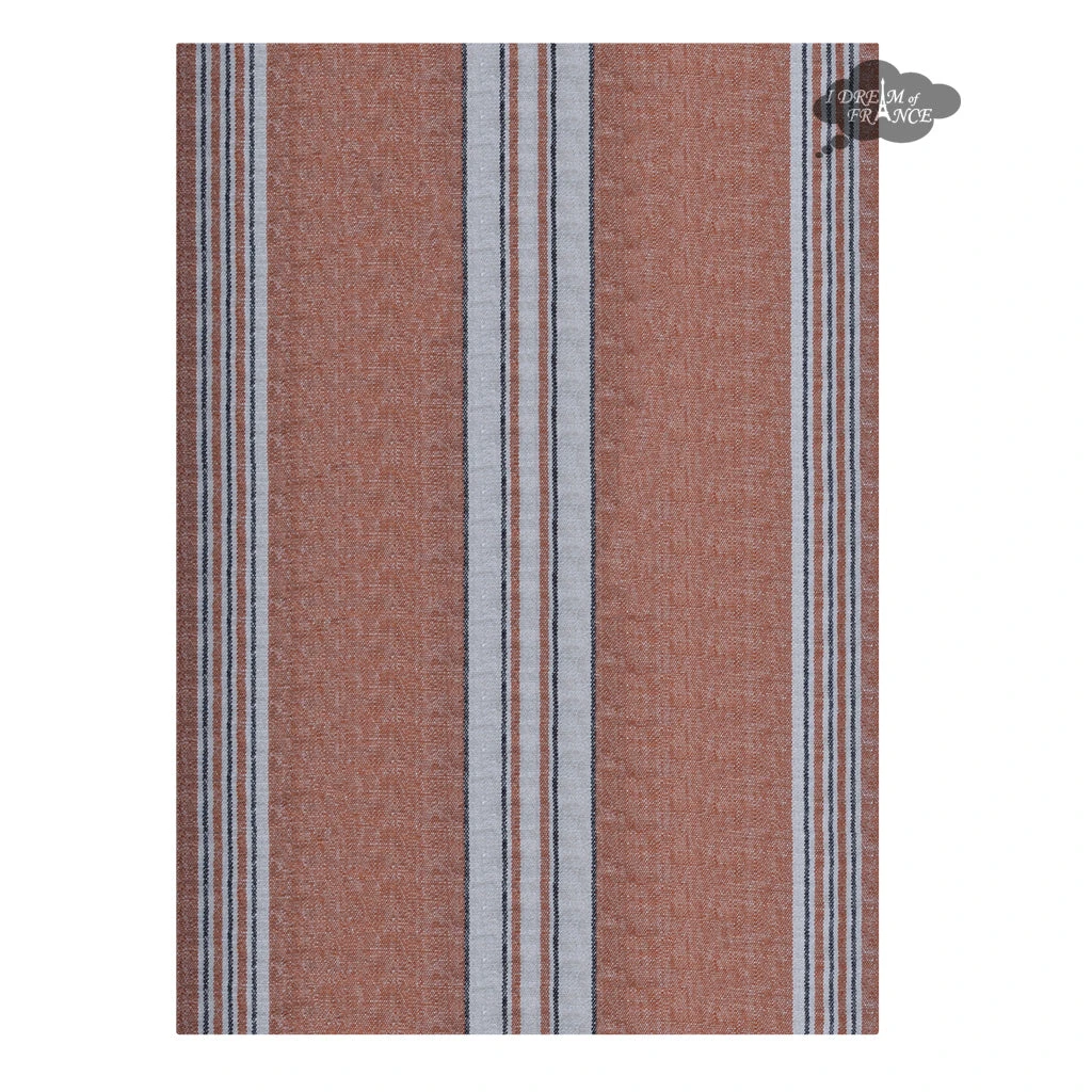 Zonza Copper French Linen Kitchen Towel By Harmony 3 Zonza Copper French Linen Kitchen Towel By Harmony