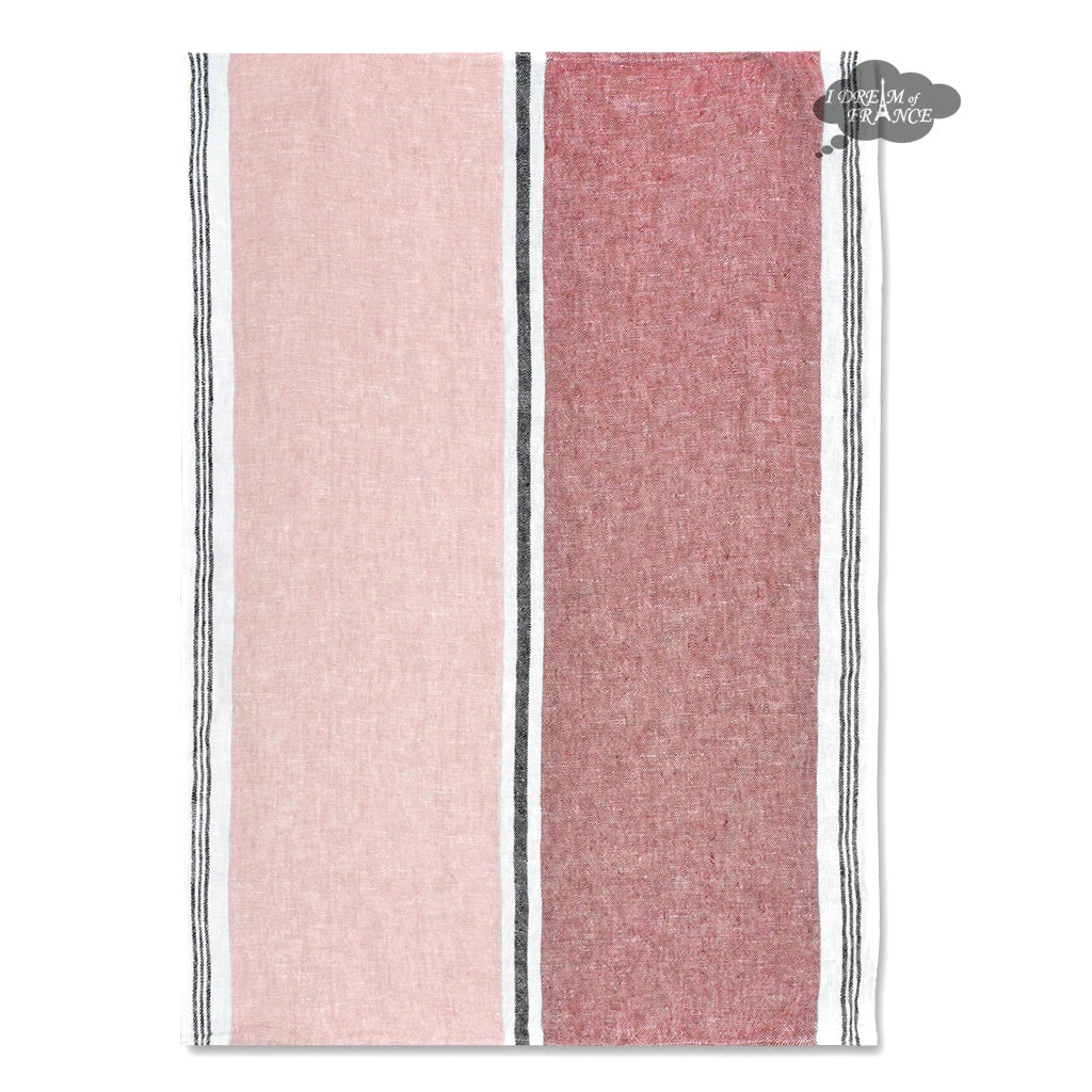 Trevise Clay French Linen Kitchen Towel By Harmony 3 Trevise Clay French Linen Kitchen Towel By Harmony