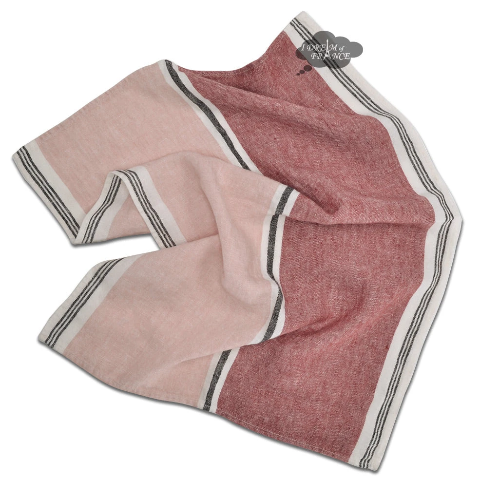 Trevise Clay French Linen Kitchen Towel By Harmony 4 Trevise Clay French Linen Kitchen Towel By Harmony - Image 2