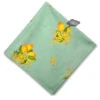 Lemon & Mimosa Green Provence All-Over Cotton Napkin By L'Ensoleillade -Kitchen Textiles l ensoleillade lemon mimosa green french cotton napkin sqw