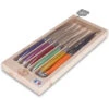 Laguiole Jean Dubost Table Knives Set Of 6 - Multicolor Handles
