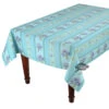 52x72" Rectangular Lavender Blue Acrylic-Coated Cotton Provence Tablecloth By Le Cluny 1 52x72" Rectangular Lavender Blue Acrylic-Coated Cotton Provence Tablecloth By Le Cluny -Kitchen Textiles lavender blue acrylic coated cotton french rectangular tablecloth le cluny bsqw