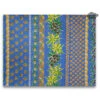 Olives Blue Acrylic-Coated Cotton Reversible Placemat By Le Cluny -Kitchen Textiles le cluny coated cotton placemats olives blue sqw