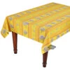 60x 96" Rectangular Lavender Yellow Acrylic-Coated Cotton Provence Tablecloth By Le Cluny -Kitchen Textiles le cluny lavender yellow provencal tablecloth rectangular asqw 3bbbd607 9d72 44f9 9560 90acc9bafa20