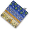 Monaco Blue & Yellow Full Pattern Provence Cotton Napkin By Le Cluny -Kitchen Textiles le cluny monaco blue provencal napkin full pattern asqw