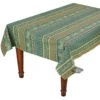 60x120" Rectangular Olives Green Acrylic-Coated Cotton Provence Tablecloth By Le Cluny -Kitchen Textiles le cluny olives green french provencal tablecloth rectangular sqw 846aca46 1cac 4277 b1d3 dfb0445835fc