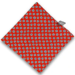 Olives Red Provence Cotton Napkin By Le Cluny