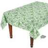 52x72" Rectangular Versailles Green Acrylic-Coated Cotton French Tablecloth By Le Cluny -Kitchen Textiles le cluny versailles green cotton coated rectangular tablecloth csqw 9685370e 52d4 49d1 828a 48f2a170561d