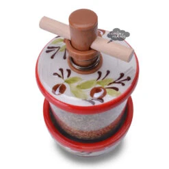 Kitchen Textiles -Kitchen Textiles luca red herbes de provence herb mill grinder asqw