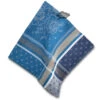 Massilia Azure French Cotton Jacquard Napkin By Marat D'Avignon 2 Massilia Azure French Cotton Jacquard Napkin By Marat D'Avignon -Kitchen Textiles massilia marseille french jacquard cotton napkin tissus toselli sqw