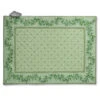 Calisson Green Quilted Cotton Placemat By Tissus Toselli -Kitchen Textiles ramatuelle green french cotton quilted placemat tissus toselli sqw 7833c63e 62d9 4be3 b3a3 a8fa39f7112b