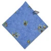 Clos Des Oliviers Blue Provence All-Over Cotton Napkin By Label France -Kitchen Textiles tissus toselli clos des oliviers blue all over french cotton napkin asqw