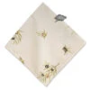 Clos Des Oliviers Cream Provence All-Over Cotton Napkin By Label France -Kitchen Textiles tissus toselli clos des oliviers cream all over french cotton napkin sqw