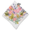 Grasse White Provence Cotton Napkin By Tissus Toselli -Kitchen Textiles tissus toselli french cotton napkin grasse roses lavender sqw 5b911172 39a3 430e a9b5 f4c29ee3a60d