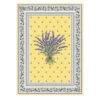 Lauris Yellow French Cotton Kitchen Towel By Tissus Toselli