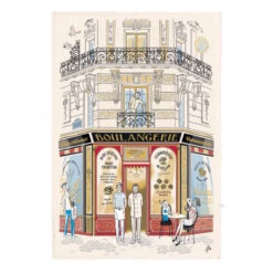 Bakery (Boulangerie) Tea Towel By Winkler Torchons Et Bouchons