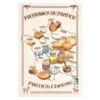 French Cheese Map Tea Towel By Torchons Et Bouchons