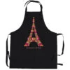 Macarons Eiffel Tower French Cotton Kitchen Apron By Winkler Torchons & Bouchons 2 Macarons Eiffel Tower French Cotton Kitchen Apron By Winkler Torchons & Bouchons -Kitchen Textiles torchons et bouchons macarons french cotton kitchen apron black