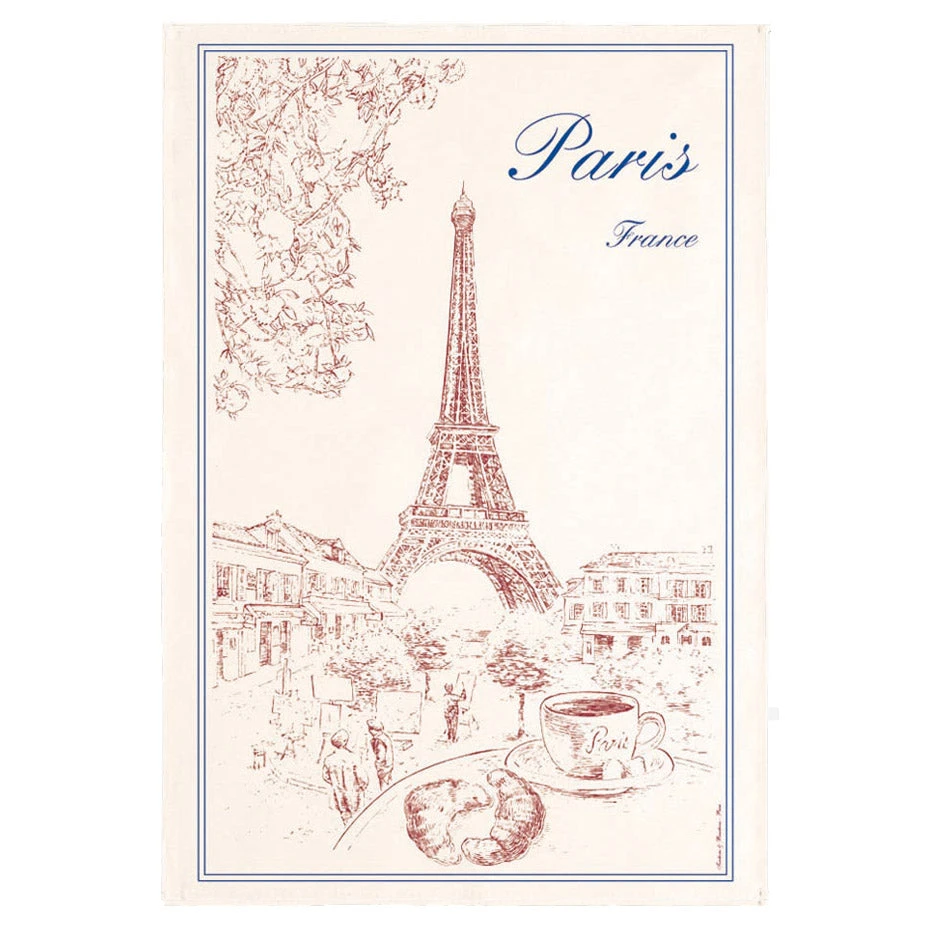 Paris Tour Eiffel Tea Towel By Torchons Et Bouchons 3 Paris Tour Eiffel Tea Towel By Torchons Et Bouchons