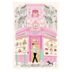 Pastry Shop (Patisserie) Tea Towel By Winkler Torchons Et Bouchons
