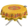 Tournesol Red/Yellow French Provencal Polyester Tablecloth - 70" Round -Kitchen Textiles tournesol red yellow provencal tablecloth round sqw