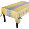 60x138" Rectangular Valensole Yellow Double Border Coated Cotton Tablecloth By Label France 2 60x138" Rectangular Valensole Yellow Double Border Coated Cotton Tablecloth By Label France -Kitchen Textiles valensole yellow coated cotton rectangular tablecloth double border l ensoleillade sqw 7740ff86 21dc 4295 90b3 c06a158050c3