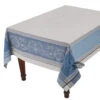 62x98" Rectangular Versailles Gray & Blue French Jacquard Tablecloth By Tissus Toselli -Kitchen Textiles versailles blue french teflon jacquard tablecloth tissus toselli sqw 4c5a2a3e 3d48 457d b87f 24974ec4dab7