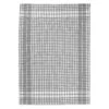 Gray Small Square Gingham Pattern Cotton Dish Towel By Winkler -Kitchen Textiles winkler kitchen tea towel french cotton small square petits carreaux gray