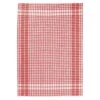 Red Small Square Gingham Pattern Cotton Dish Towel By Winkler -Kitchen Textiles winkler kitchen tea towel french cotton small square petits carreaux red sq